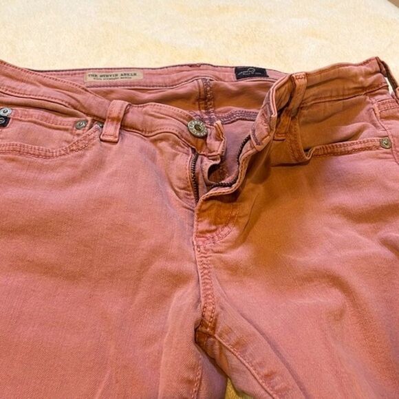 AG Adriano Goldschmeid- The Stevie Ankle Slim Straight in Maeve- Size 28R - Picture 7 of 11